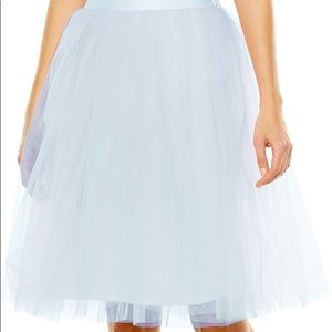 lLauren Conrad blue tulle Cinderella skirt